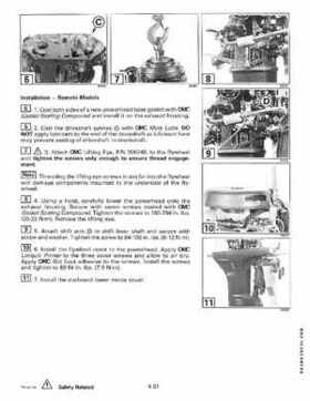1999 EE Johnson Outboards 25, 35 3-Cylinder Service Repair Manual P/N 787029, Page 147