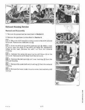 1999 EE Johnson Outboards 25, 35 3-Cylinder Service Repair Manual P/N 787029, Page 168