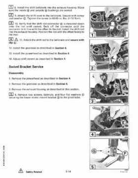 1999 EE Johnson Outboards 25, 35 3-Cylinder Service Repair Manual P/N 787029, Page 171