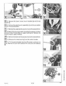 1999 EE Johnson Outboards 25, 35 3-Cylinder Service Repair Manual P/N 787029, Page 172