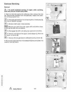 1999 EE Johnson Outboards 25, 35 3-Cylinder Service Repair Manual P/N 787029, Page 186