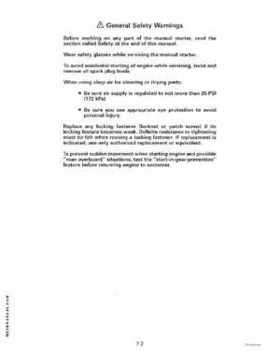 1999 EE Johnson Outboards 25, 35 3-Cylinder Service Repair Manual P/N 787029, Page 203