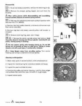 1999 EE Johnson Outboards 25, 35 3-Cylinder Service Repair Manual P/N 787029, Page 206