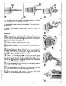 1999 EE Johnson Outboards 25, 35 3-Cylinder Service Repair Manual P/N 787029, Page 220