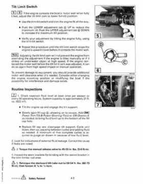1999 "EE" Outboards Accessories Service Repair Manual, P/N 787026, Page 82