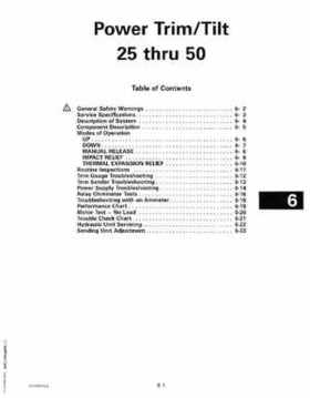 1999 "EE" Outboards Accessories Service Repair Manual, P/N 787026, Page 160