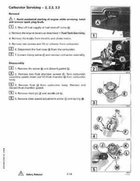 2000 Johnson/Evinrude SS 2 thru 8 outboards Service Repair Manual P/N 787066, Page 67