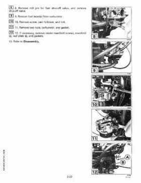 2000 Johnson/Evinrude SS 2 thru 8 outboards Service Repair Manual P/N 787066, Page 73