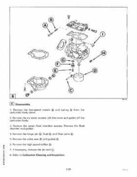 2000 Johnson/Evinrude SS 2 thru 8 outboards Service Repair Manual P/N 787066, Page 79