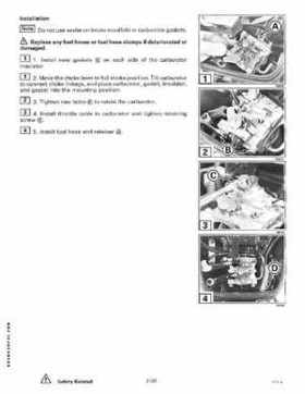 2000 Johnson/Evinrude SS 2 thru 8 outboards Service Repair Manual P/N 787066, Page 87