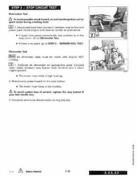 2000 Johnson/Evinrude SS 2 thru 8 outboards Service Repair Manual P/N 787066, Page 134