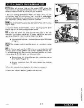 2000 Johnson/Evinrude SS 2 thru 8 outboards Service Repair Manual P/N 787066, Page 138