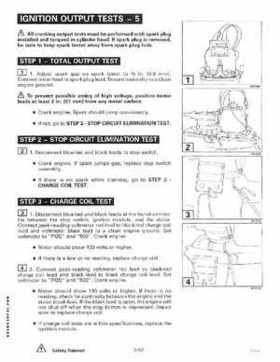 2000 Johnson/Evinrude SS 2 thru 8 outboards Service Repair Manual P/N 787066, Page 141