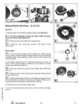 2000 Johnson/Evinrude SS 2 thru 8 outboards Service Repair Manual P/N 787066, Page 256