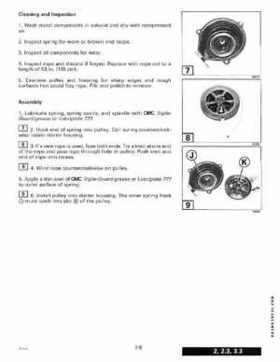 2000 Johnson/Evinrude SS 2 thru 8 outboards Service Repair Manual P/N 787066, Page 257