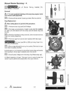 2000 Johnson/Evinrude SS 2 thru 8 outboards Service Repair Manual P/N 787066, Page 259