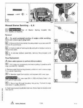 2000 Johnson/Evinrude SS 2 thru 8 outboards Service Repair Manual P/N 787066, Page 262