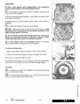 2000 Johnson/Evinrude SS 2 thru 8 outboards Service Repair Manual P/N 787066, Page 263