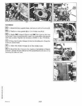 2000 Johnson/Evinrude SS 25, 35 3-Cylinder outboards Service Repair Manual P/N 787068, Page 70