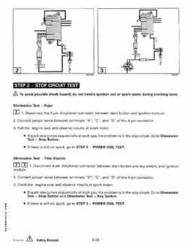 2000 Johnson/Evinrude SS 25, 35 3-Cylinder outboards Service Repair Manual P/N 787068, Page 109