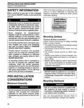 2002/2003 Johnson SN/ST 2 Stroke 3.5, 6 8 HP Outboards Service Repair Manual, PN 5005466, Page 37
