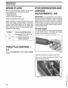 2002/2003 Johnson SN/ST 2 Stroke 3.5, 6 8 HP Outboards Service Repair Manual, PN 5005466, Page 57