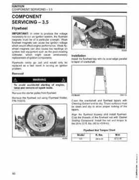 2002/2003 Johnson SN/ST 2 Stroke 3.5, 6 8 HP Outboards Service Repair Manual, PN 5005466, Page 91