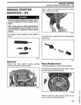 2002/2003 Johnson SN/ST 2 Stroke 3.5, 6 8 HP Outboards Service Repair Manual, PN 5005466, Page 106