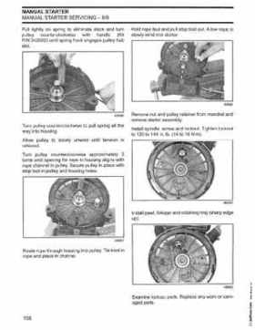 2002/2003 Johnson SN/ST 2 Stroke 3.5, 6 8 HP Outboards Service Repair Manual, PN 5005466, Page 109