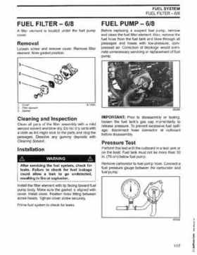2002/2003 Johnson SN/ST 2 Stroke 3.5, 6 8 HP Outboards Service Repair Manual, PN 5005466, Page 118