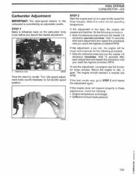 2002/2003 Johnson SN/ST 2 Stroke 3.5, 6 8 HP Outboards Service Repair Manual, PN 5005466, Page 130
