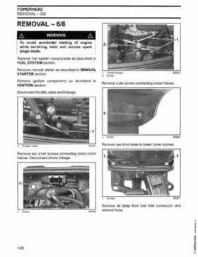 2002/2003 Johnson SN/ST 2 Stroke 3.5, 6 8 HP Outboards Service Repair Manual, PN 5005466, Page 141