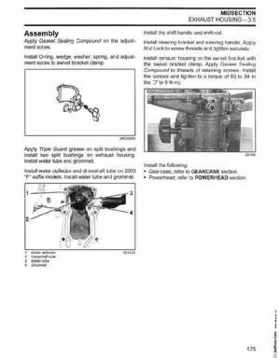 2002/2003 Johnson SN/ST 2 Stroke 3.5, 6 8 HP Outboards Service Repair Manual, PN 5005466, Page 176