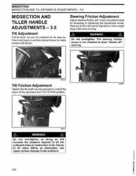 2002/2003 Johnson SN/ST 2 Stroke 3.5, 6 8 HP Outboards Service Repair Manual, PN 5005466, Page 179
