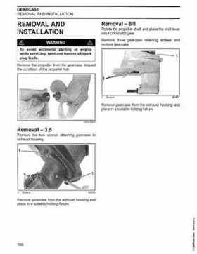 2002/2003 Johnson SN/ST 2 Stroke 3.5, 6 8 HP Outboards Service Repair Manual, PN 5005466, Page 189
