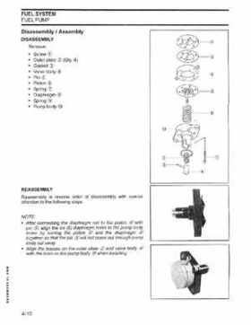 2003 ST 4 Stroke 9.9/15HP Johnson outboards Service Repair Manual P/N 5005714, Page 92