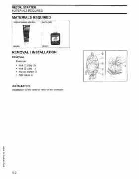 2003 ST 4 Stroke 9.9/15HP Johnson outboards Service Repair Manual P/N 5005714, Page 99