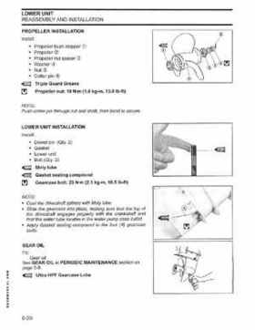 2003 ST 4 Stroke 9.9/15HP Johnson outboards Service Repair Manual P/N 5005714, Page 181
