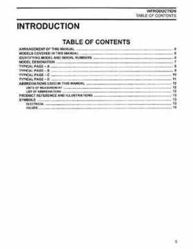 2003 Johnson ST 55 HP WRL 2 Stroke Commercial Service Repair Manual, P/N 5005483, Page 6