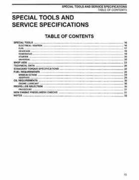 2003 Johnson ST 55 HP WRL 2 Stroke Commercial Service Repair Manual, P/N 5005483, Page 16