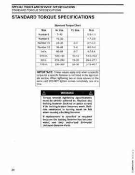 2003 Johnson ST 55 HP WRL 2 Stroke Commercial Service Repair Manual, P/N 5005483, Page 29