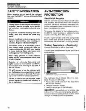 2003 Johnson ST 55 HP WRL 2 Stroke Commercial Service Repair Manual, P/N 5005483, Page 49
