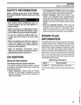 2003 Johnson ST 55 HP WRL 2 Stroke Commercial Service Repair Manual, P/N 5005483, Page 70