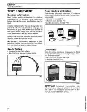 2003 Johnson ST 55 HP WRL 2 Stroke Commercial Service Repair Manual, P/N 5005483, Page 75