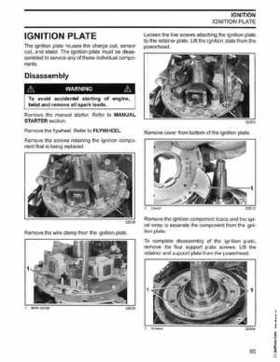 2003 Johnson ST 55 HP WRL 2 Stroke Commercial Service Repair Manual, P/N 5005483, Page 86