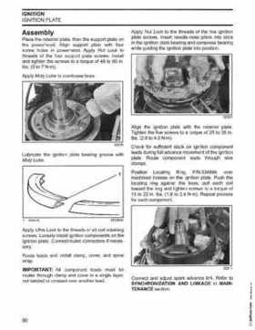 2003 Johnson ST 55 HP WRL 2 Stroke Commercial Service Repair Manual, P/N 5005483, Page 87