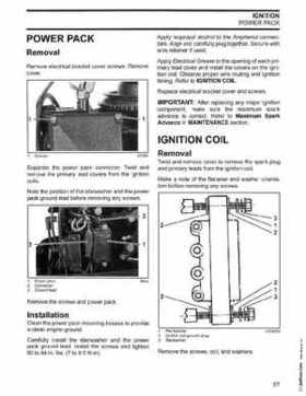 2003 Johnson ST 55 HP WRL 2 Stroke Commercial Service Repair Manual, P/N 5005483, Page 88