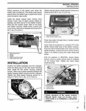 2003 Johnson ST 55 HP WRL 2 Stroke Commercial Service Repair Manual, P/N 5005483, Page 98