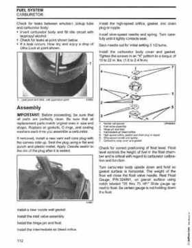 2003 Johnson ST 55 HP WRL 2 Stroke Commercial Service Repair Manual, P/N 5005483, Page 113