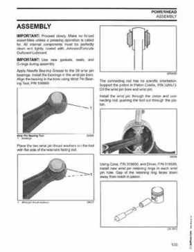 2003 Johnson ST 55 HP WRL 2 Stroke Commercial Service Repair Manual, P/N 5005483, Page 136